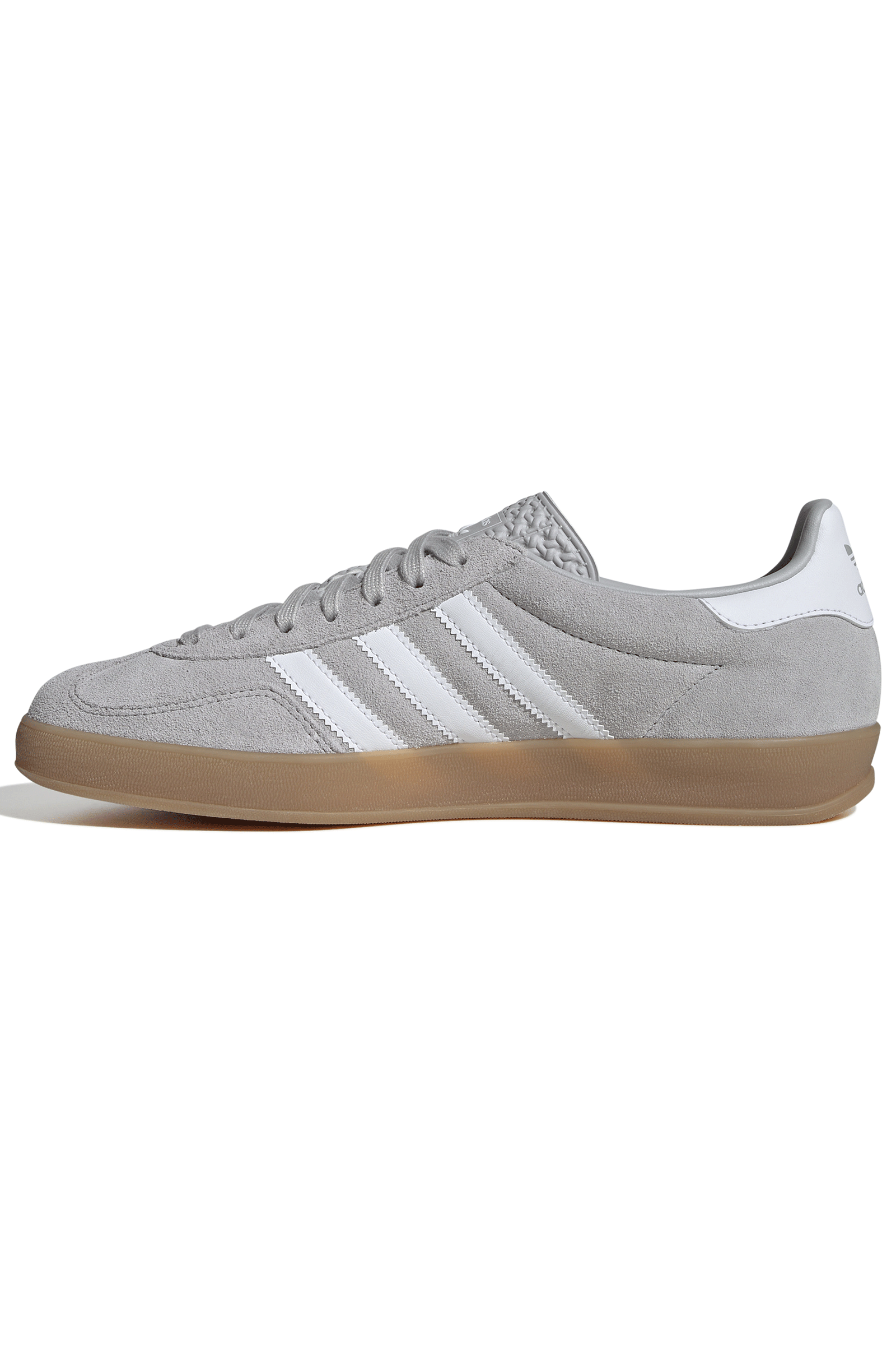 Adidas Gazelle Indoor Shoes Grey White Gum Unisex - ADIDAS